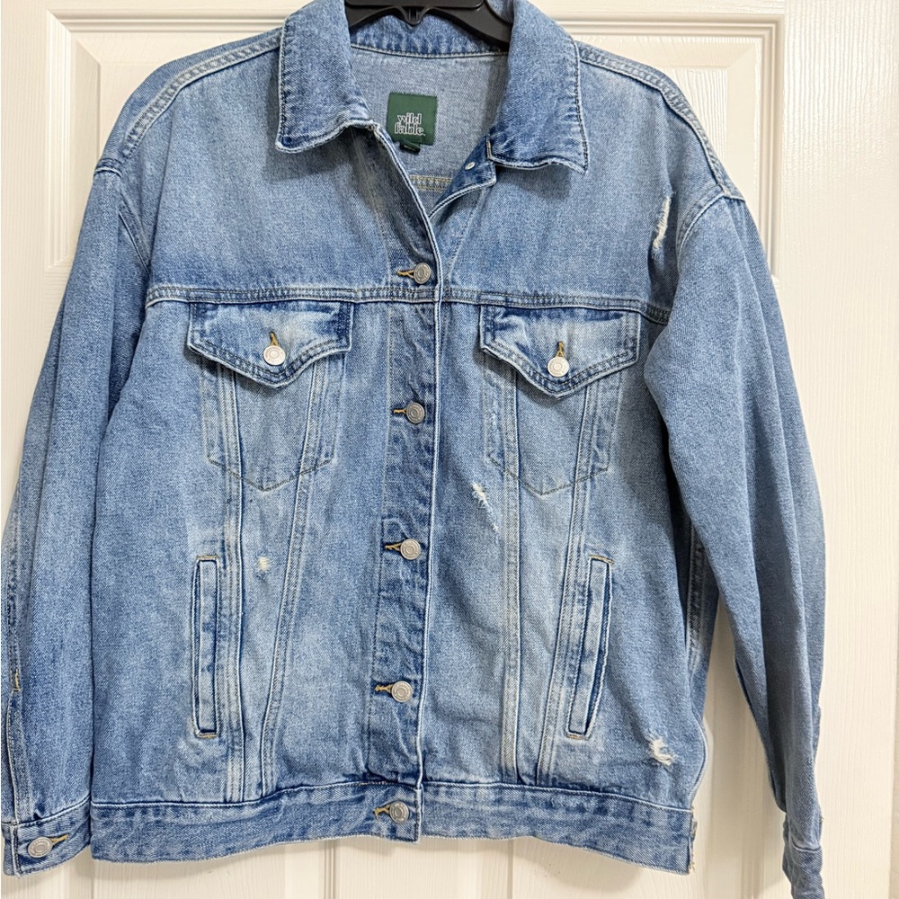 Wild Fable Light Blue Denim Jacket